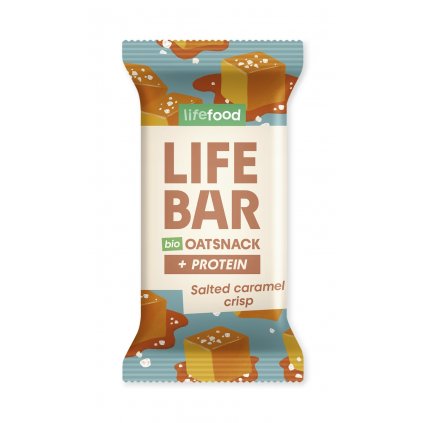 Lifefood-LIFEBAR-Oat-Snack-Protein-slany-karamel-BIO-40-g