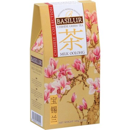 Basilur chinese milk oolong papír