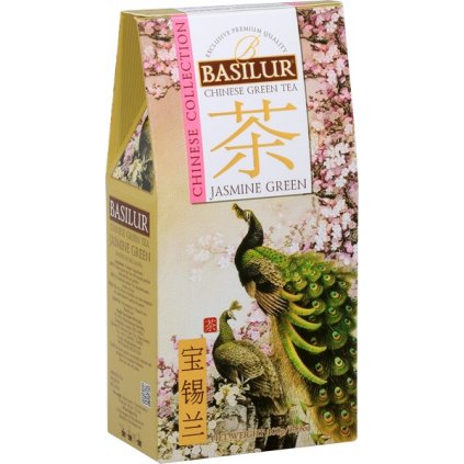 Basilur chinese jasmine green papír