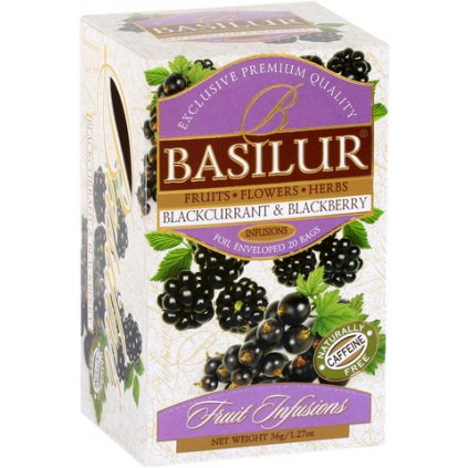 Basilur fruit blackcurrant and blackberry