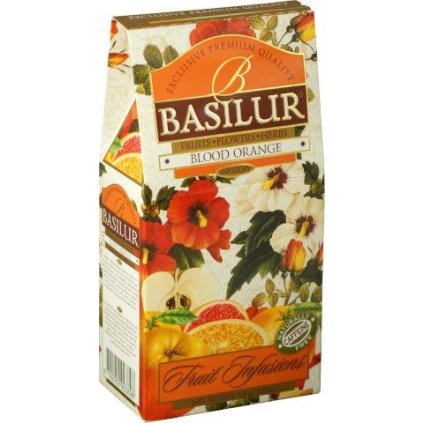 Basilur blood orange papír