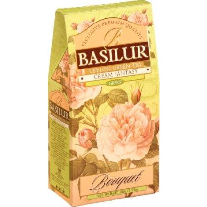 Basilur bouquet cream fantasy papír