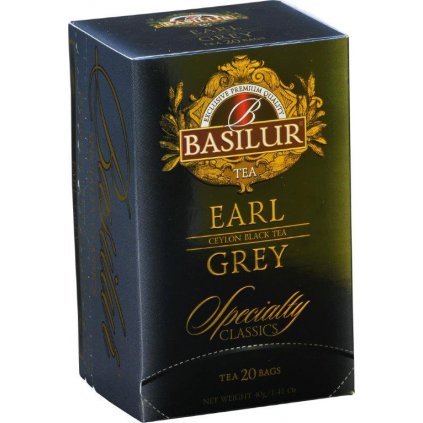 Basilur specialty earl grey papír