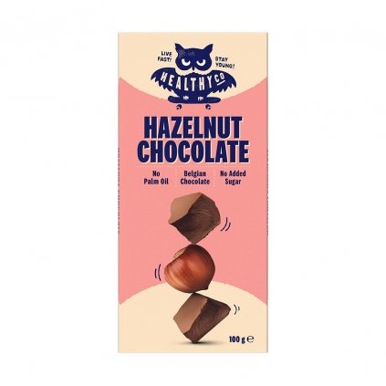 HealthyCo Chocolate - oříšková 100 g