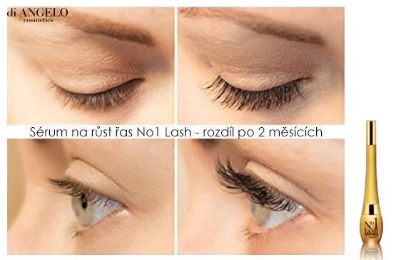 Sérum na řasy nemá štípat v očích