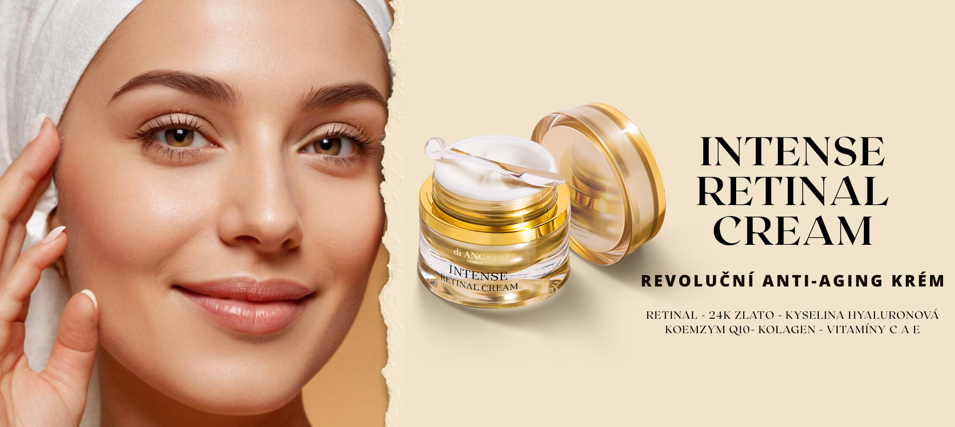 Unikátní krém na omlazení pleti s Retinalem