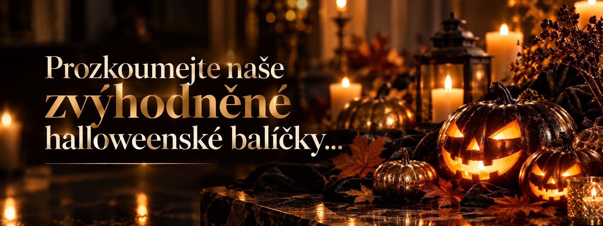 Zhýhodněné halloweenské balíčky všech produktů od Di Angelo Cosmetics