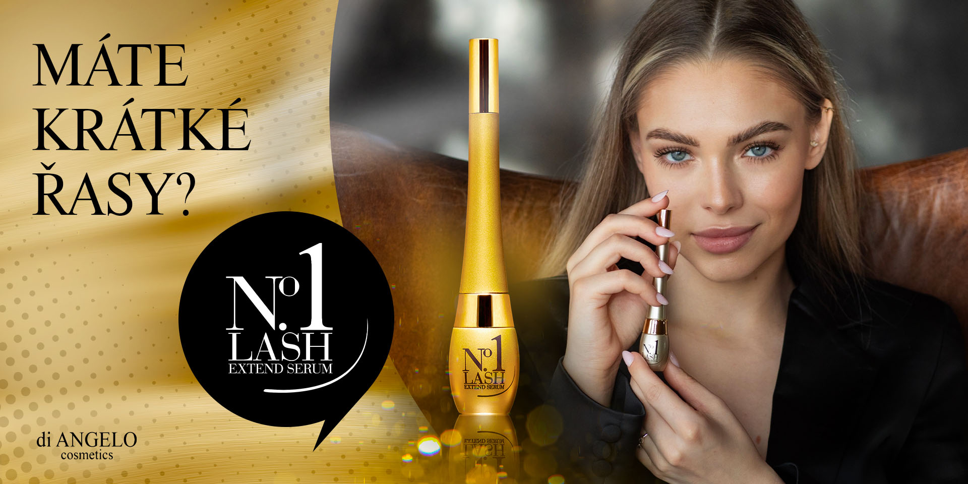 Ikonické sérum na růst řas No1 Lash od Di Angelo Cosmetics