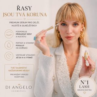 Řasy jsou tvá koruna ✨ A my se postaráme o to, aby zářily při každém mrknutí.😉 . . . #no1lash #lashserum...