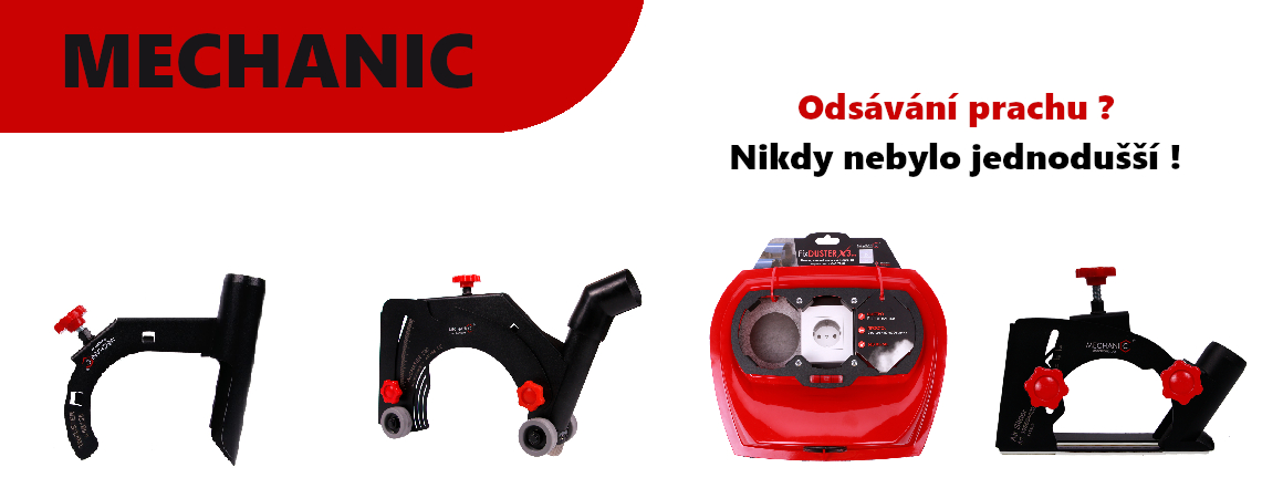 MECHANIC odsávání prachu nebylo nikdy jednodušší