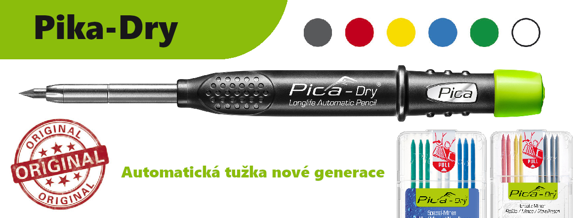 Pika-Dry automatická tužka nové generace