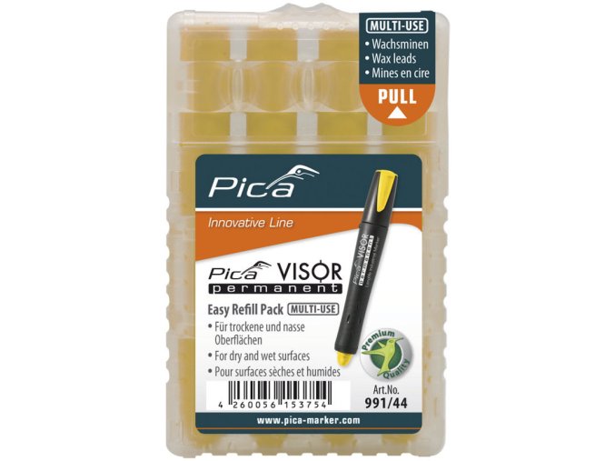 991 44 visor permanent refills yellow web