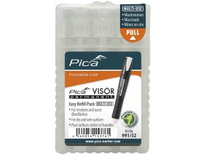991 52 visor permanent refills white web