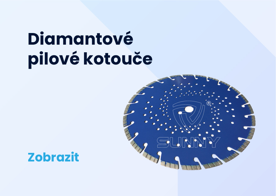 Diamantové  pilové kotouče