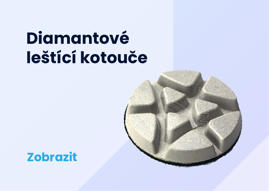 Diamantové  leštící kotouče