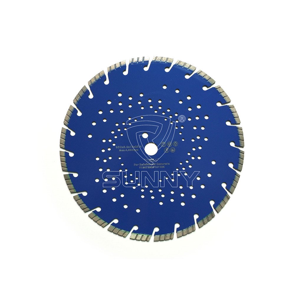 350mm Turbo type concrete cutting blade 1