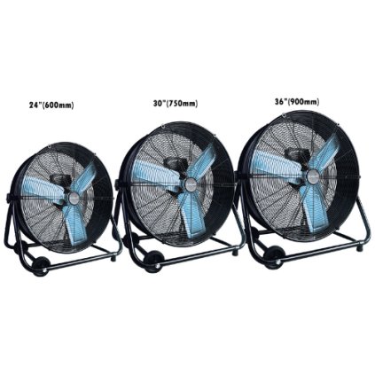 Bubnový ventilátor 30" CTF-30 – průmyslový, vysokorychlostní