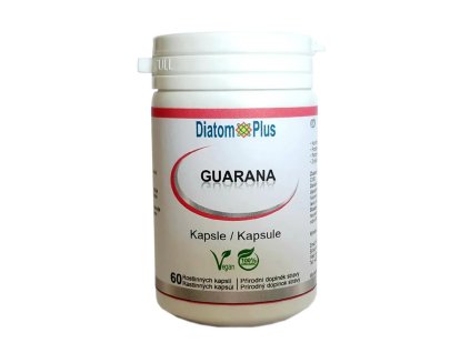 Guarana Paullinia cupana 60 kapsí