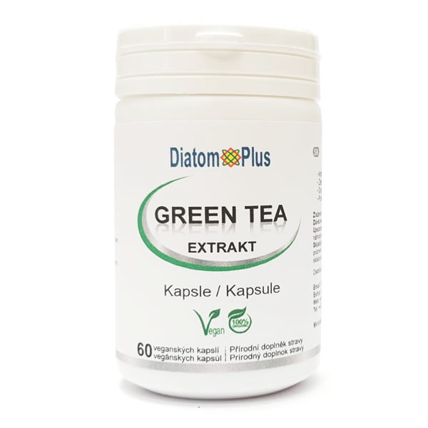 Zelený čaj EXTRAKT - veganské kapsle 60ks