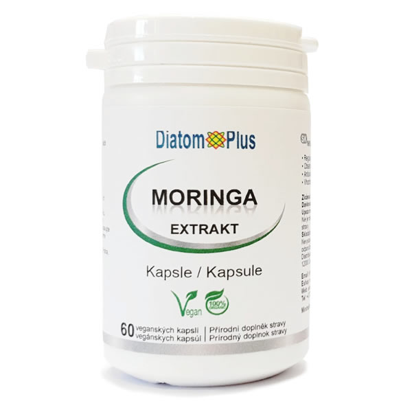 Moringa EXTRAKT 10:1, veganské kapsle 60ks