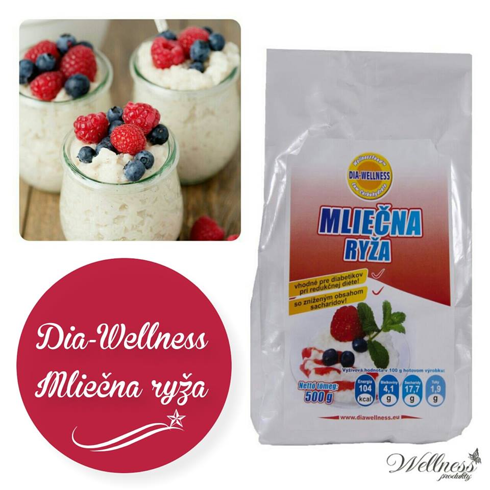 DIA-WELLNESS Mliečna ryža