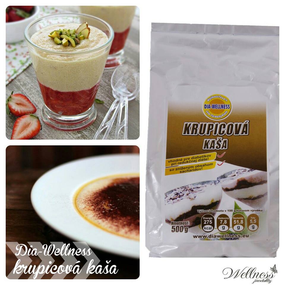 Dia-Wellness krupicová kaša