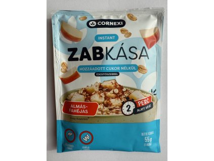 Cornexi Ovsená kaša - jablko škorica, bez pridaného cukru, so sladidlom 55g