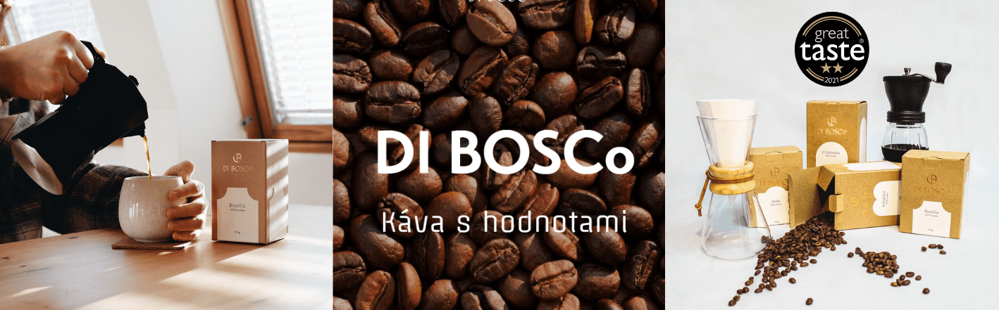 DI BOSCO káva s hodnotami