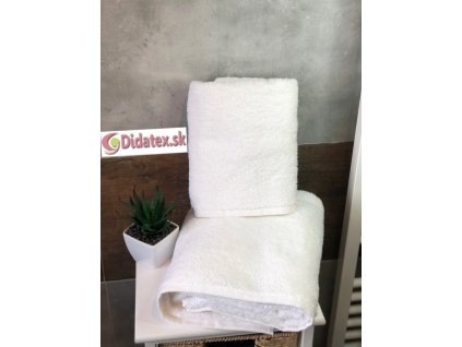 F-1 frottír törülköző - fehér (A törülközők mérete 50x90 cm)