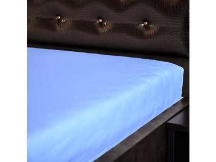 Jersey lepedő - világoskék 5 (Méretek 60x120 cm)