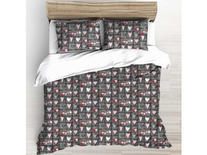 ANETA pamut ágynemű DeLuxe (Ágynemű mérete 140x200 cm, A csomag tartalma Készletcsomagolás)