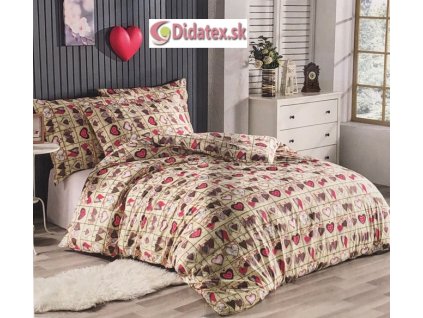 M- Hearts 4 DeLuxe pamut ágynemű (Ágynemű mérete 140x200 cm, A csomag tartalma Készletcsomagolás)