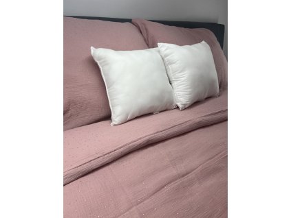 Muszlin ágynemű OLD ROSA Royal (Ágynemű mérete 140x200 cm, A csomag tartalma Készletcsomagolás)