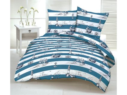 SEAS gyermek pamut ágynemű (Ágynemű mérete 90x135 cm, A csomag tartalma 2 Készletcsomagolás)