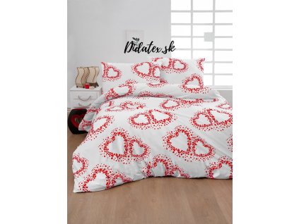 VALENTINE 3 pamut ágynemű DeLuxe 140x200 cm szett Csomagolás (Ágynemű mérete 140x200 cm, A csomag tartalma Készletcsomagolás)