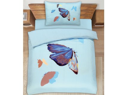 butterfly modre