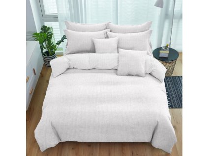 MOLLIA - krepp lapok WHITE 140x200 cm 3 Szett Csomag