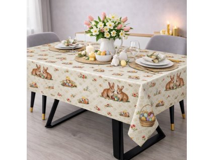 Húsvéti terítő - Tavaszi rét