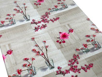 PVC terítő - Rózsaszín harmónia