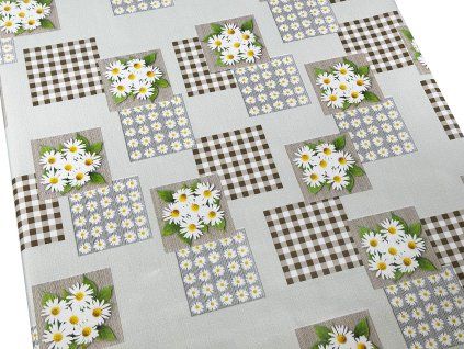 PVC terítő - Százszorszépek