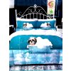 DOG HAVE A BATH fotó ágynemű 140x200 cm 6 szett csomag (Ágynemű mérete 140x200 cm, A csomag tartalma 6 Készletcsomagolás)