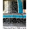KÉK-FEKETE-SZÜRKE Pamut ágynemű DeLuxe (Ágynemű mérete 140x200 cm, A csomag tartalma Készletcsomagolás)