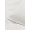 Muszlin ágynemű fehér (Ágynemű mérete 140x200 cm, A csomag tartalma Készletcsomagolás)