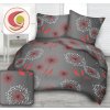 Pitypang piros pamut ágynemű DeLuxe (Ágynemű mérete 140x200 cm, A csomag tartalma Készletcsomagolás)
