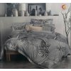 Szürke virágos fotó ágynemű 140x200 cm (Ágynemű mérete 140x200 cm, A csomag tartalma 7 Készletcsomagolás)