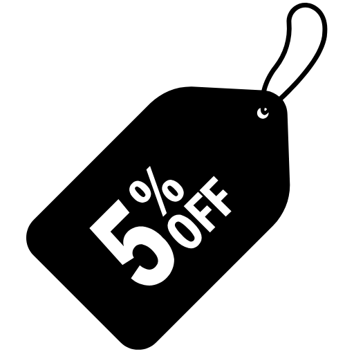 Vernostná zľava 5% na každý nákup