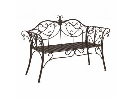 etelia kovova lavicka hneda hlavny