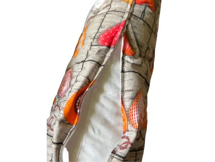 tehotensky vankus s oblieckou na zips didatex