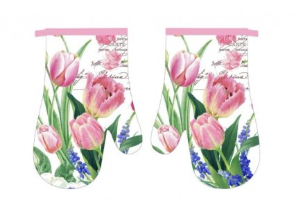 Kuchynské chňapky Tulipán