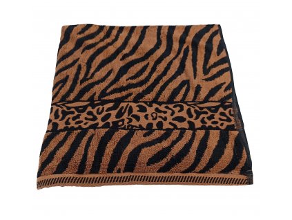 Froté osuška ZEBRA hnedá